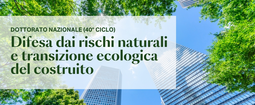 Dottorato rischi naturali